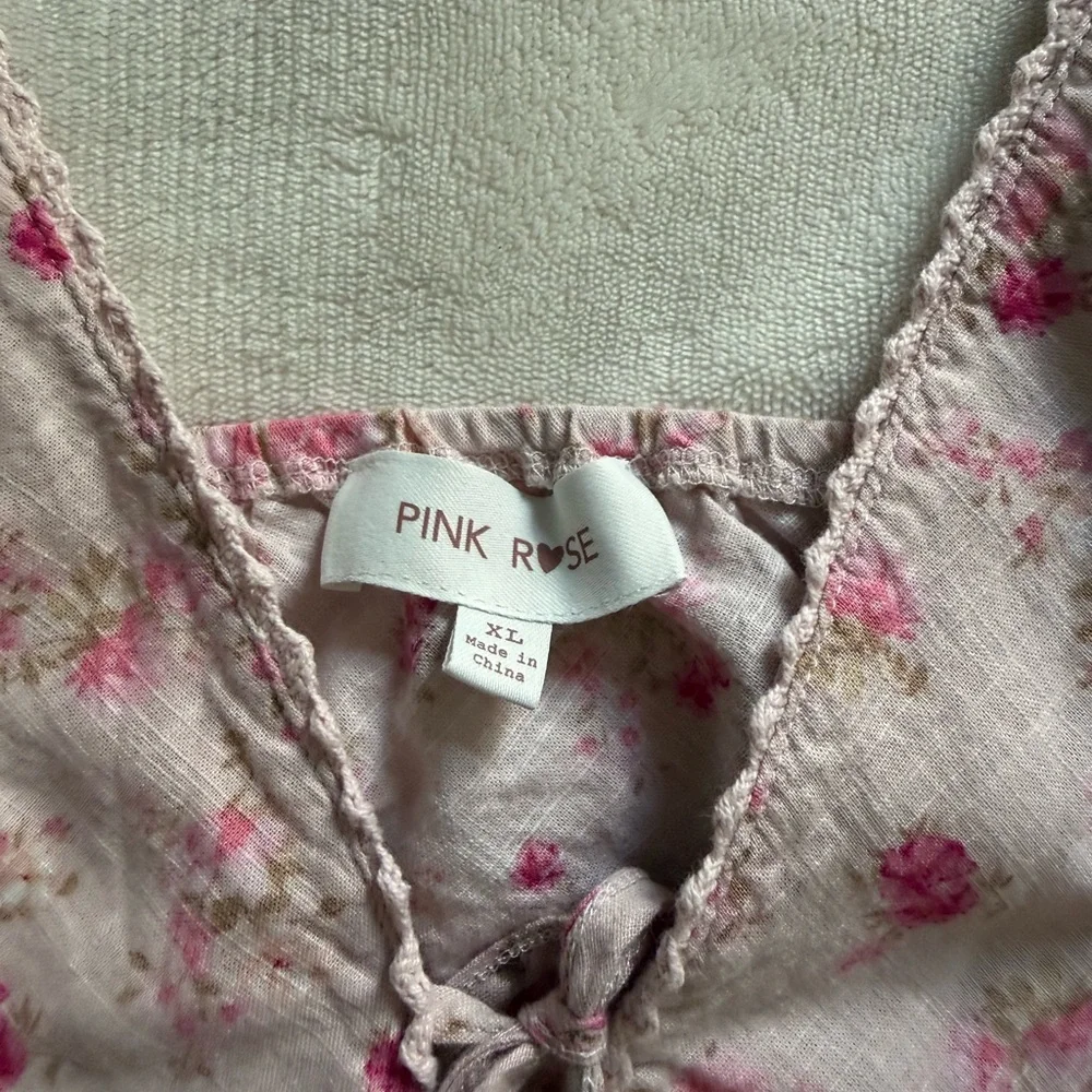 Pink Rose | Floral Matching Skirt Set